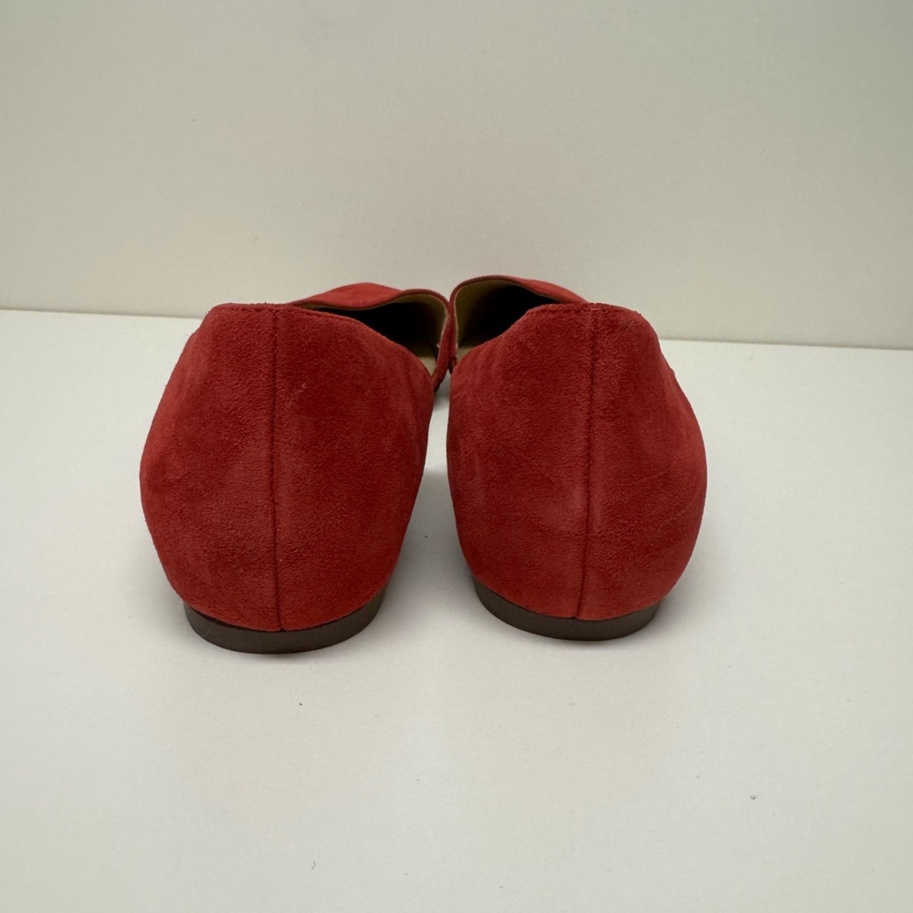 Naturalizer Red Suede Flats | size 9.5 - Picture 7 of 11
